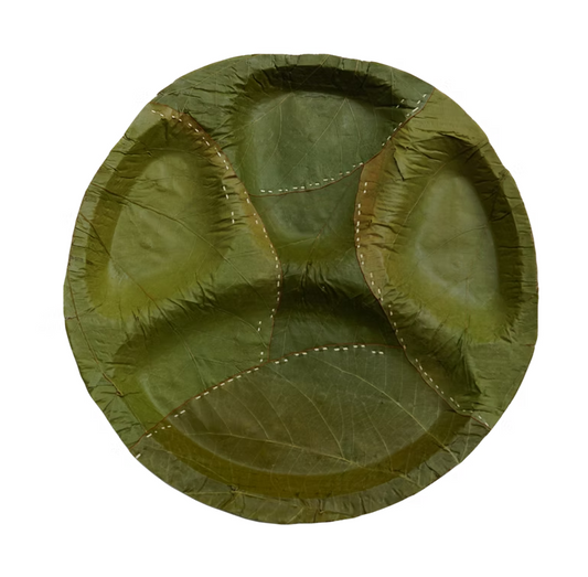 12" Round Vistaraku Plate - 4 Compartments