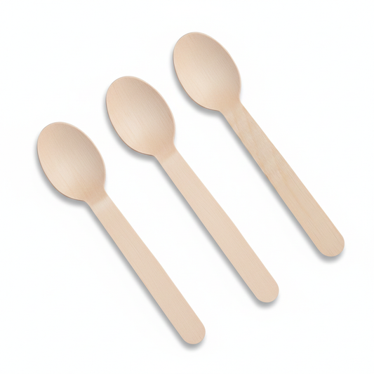 Disposable Wooden Spoons (16cm)